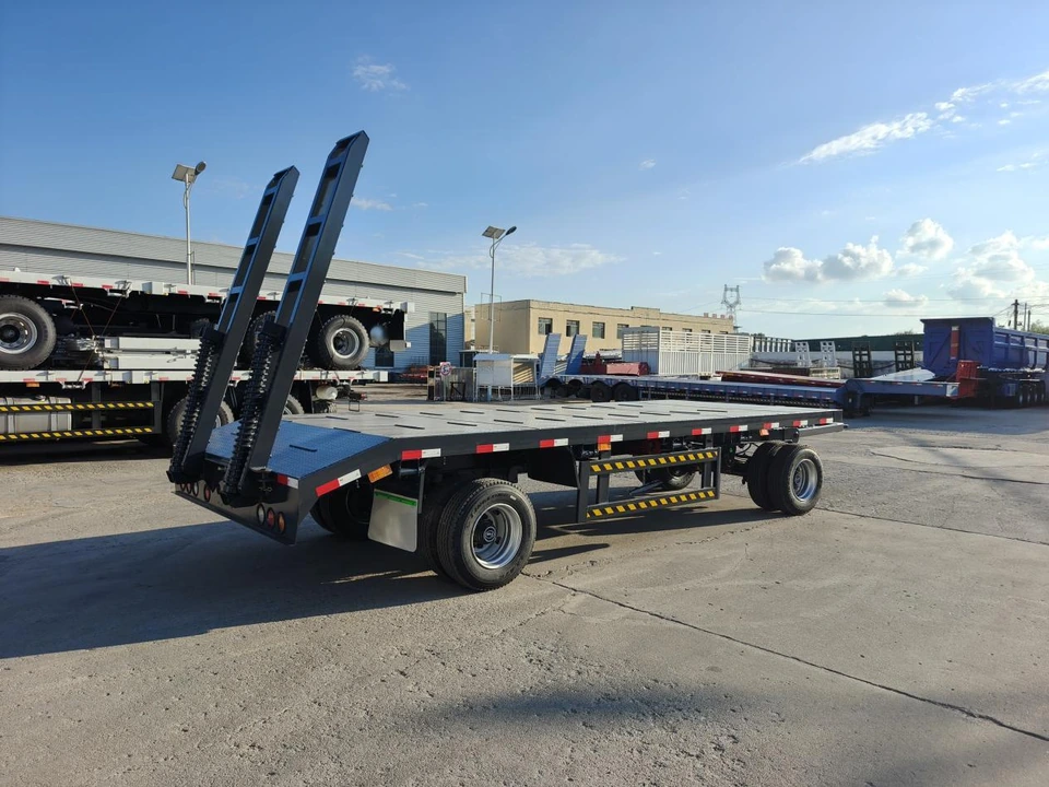 Lowbed Drawbar Trailer