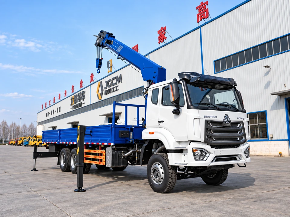 SINOTRUK HOWO 6×4 Truck-mounted Crane